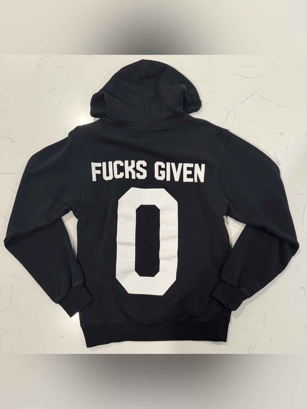 Heathen Brand ZERO FUCKS GIVEN Hoodie